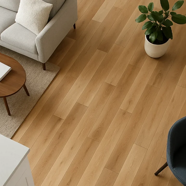 Beautiful modern home interior with premium flooring